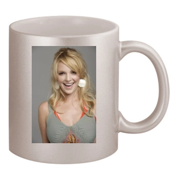 Katherine Heigl 11oz Metallic Silver Mug