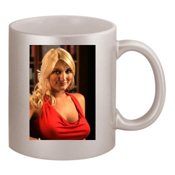 Brooke Hogan 11oz Metallic Silver Mug