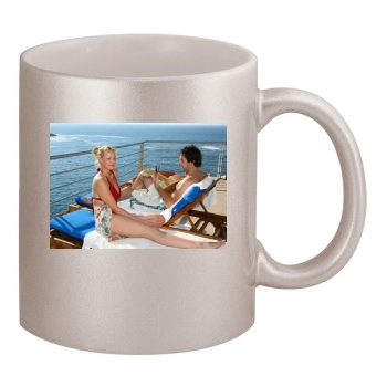 Katherine Heigl 11oz Metallic Silver Mug