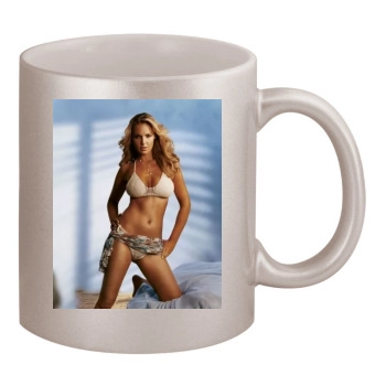 Katherine Heigl 11oz Metallic Silver Mug