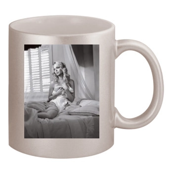 Katherine Heigl 11oz Metallic Silver Mug