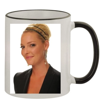 Katherine Heigl 11oz Colored Rim & Handle Mug