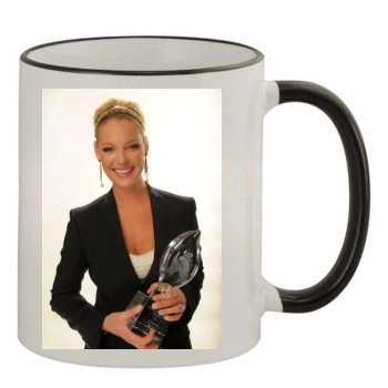 Katherine Heigl 11oz Colored Rim & Handle Mug