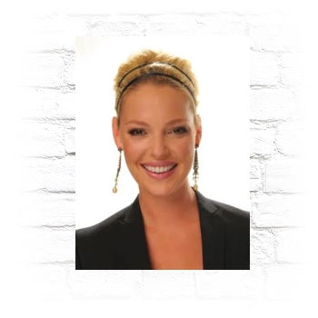 Katherine Heigl Metal Wall Art