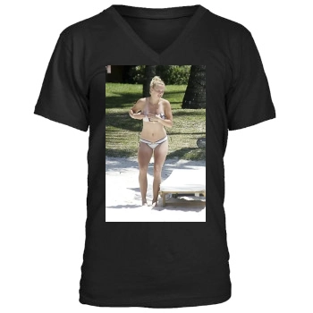 Caroline Wozniacki Men's V-Neck T-Shirt