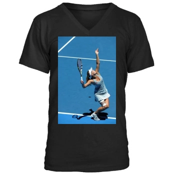 Caroline Wozniacki Men's V-Neck T-Shirt