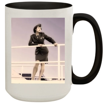 Catherine Bell 15oz Colored Inner & Handle Mug