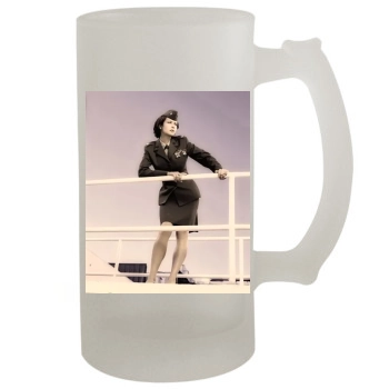 Catherine Bell 16oz Frosted Beer Stein