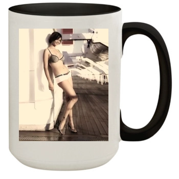 Catherine Bell 15oz Colored Inner & Handle Mug