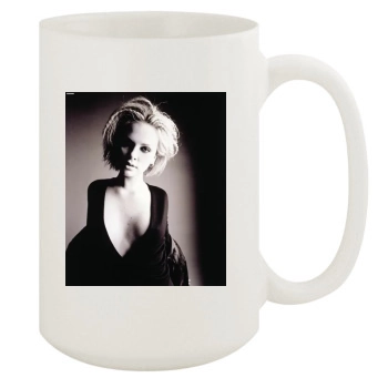 Charlize Theron 15oz White Mug