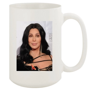 Cher 15oz White Mug
