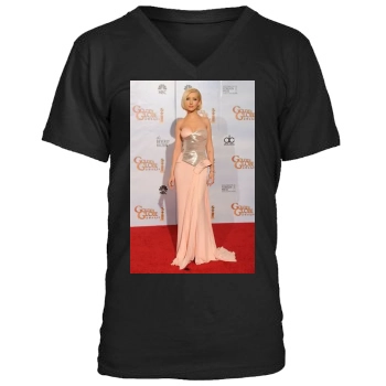 Christina Aguilera Men's V-Neck T-Shirt