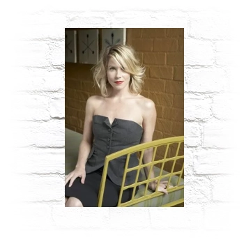 Christina Applegate Metal Wall Art