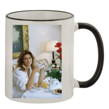 Cindy Crawford 11oz Colored Rim & Handle Mug