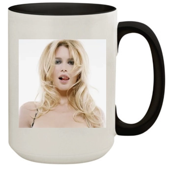 Claudia Schiffer 15oz Colored Inner & Handle Mug