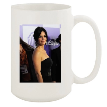 Courteney Cox 15oz White Mug