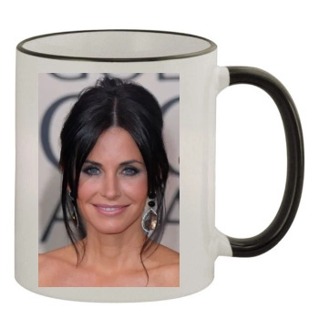 Courteney Cox 11oz Colored Rim & Handle Mug