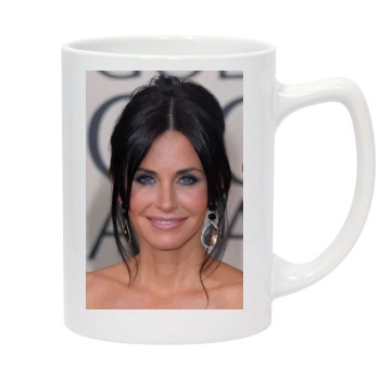 Courteney Cox 14oz White Statesman Mug