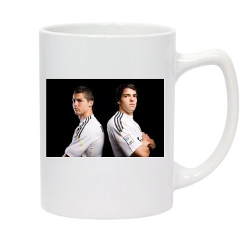 Cristiano Ronaldo 14oz White Statesman Mug