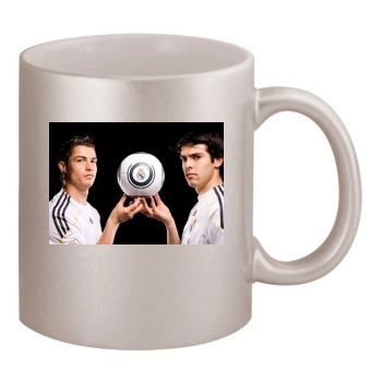 Cristiano Ronaldo 11oz Metallic Silver Mug