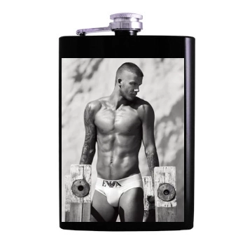 David Beckham Hip Flask