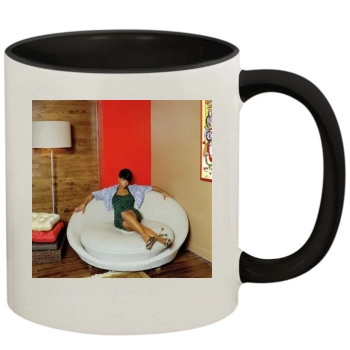 Kelis 11oz Colored Inner & Handle Mug