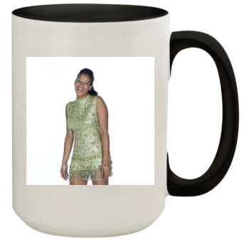 Kelis 15oz Colored Inner & Handle Mug