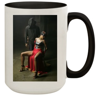 Kelis 15oz Colored Inner & Handle Mug