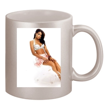 Kelis 11oz Metallic Silver Mug