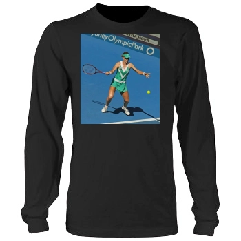 Elena Dementieva Men's Heavy Long Sleeve TShirt