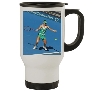 Elena Dementieva Stainless Steel Travel Mug