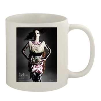 Elizabeth Jagger 11oz White Mug