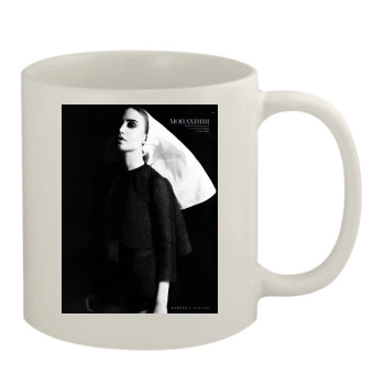 Elizabeth Jagger 11oz White Mug