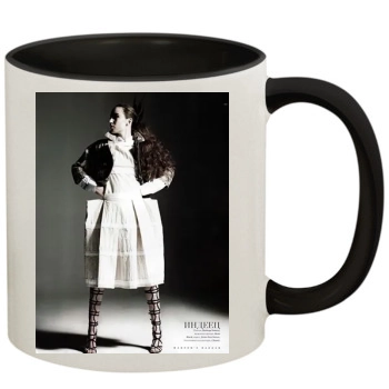 Elizabeth Jagger 11oz Colored Inner & Handle Mug