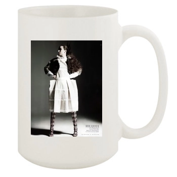 Elizabeth Jagger 15oz White Mug