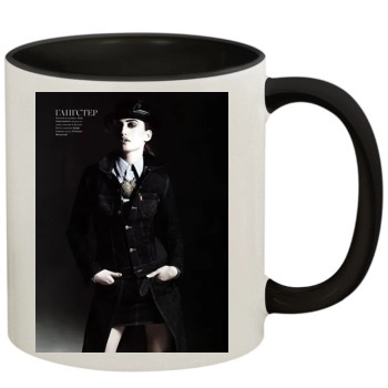 Elizabeth Jagger 11oz Colored Inner & Handle Mug