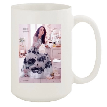 Keira Knightley 15oz White Mug