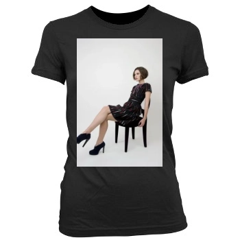 Keira Knightley Women's Junior Cut Crewneck T-Shirt