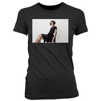 Keira Knightley Women's Junior Cut Crewneck T-Shirt