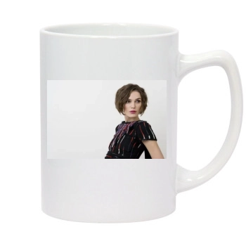 Keira Knightley 14oz White Statesman Mug