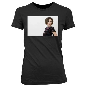 Keira Knightley Women's Junior Cut Crewneck T-Shirt