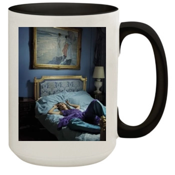 Keira Knightley 15oz Colored Inner & Handle Mug