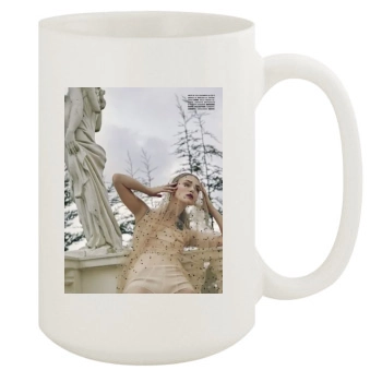 Keira Knightley 15oz White Mug