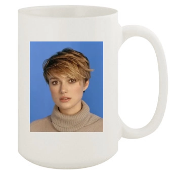 Keira Knightley 15oz White Mug