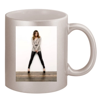 Keira Knightley 11oz Metallic Silver Mug