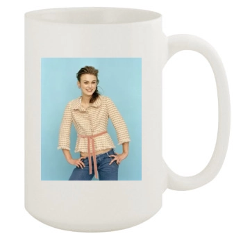 Keira Knightley 15oz White Mug