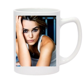 Keira Knightley 14oz White Statesman Mug