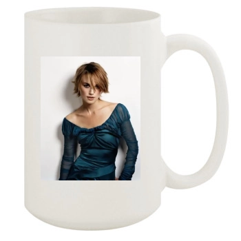 Keira Knightley 15oz White Mug