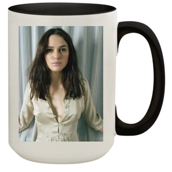 Keira Knightley 15oz Colored Inner & Handle Mug