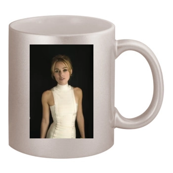 Keira Knightley 11oz Metallic Silver Mug